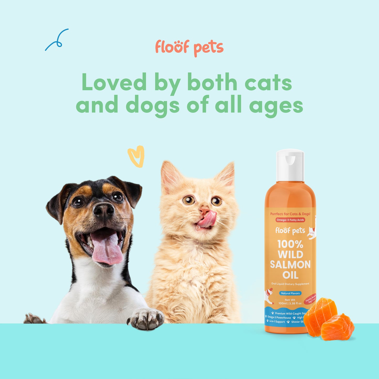 100% Wild Salmon Oil (100ml)