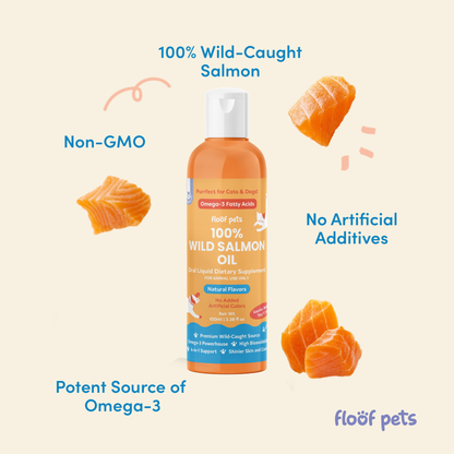100% Wild Salmon Oil (100ml)